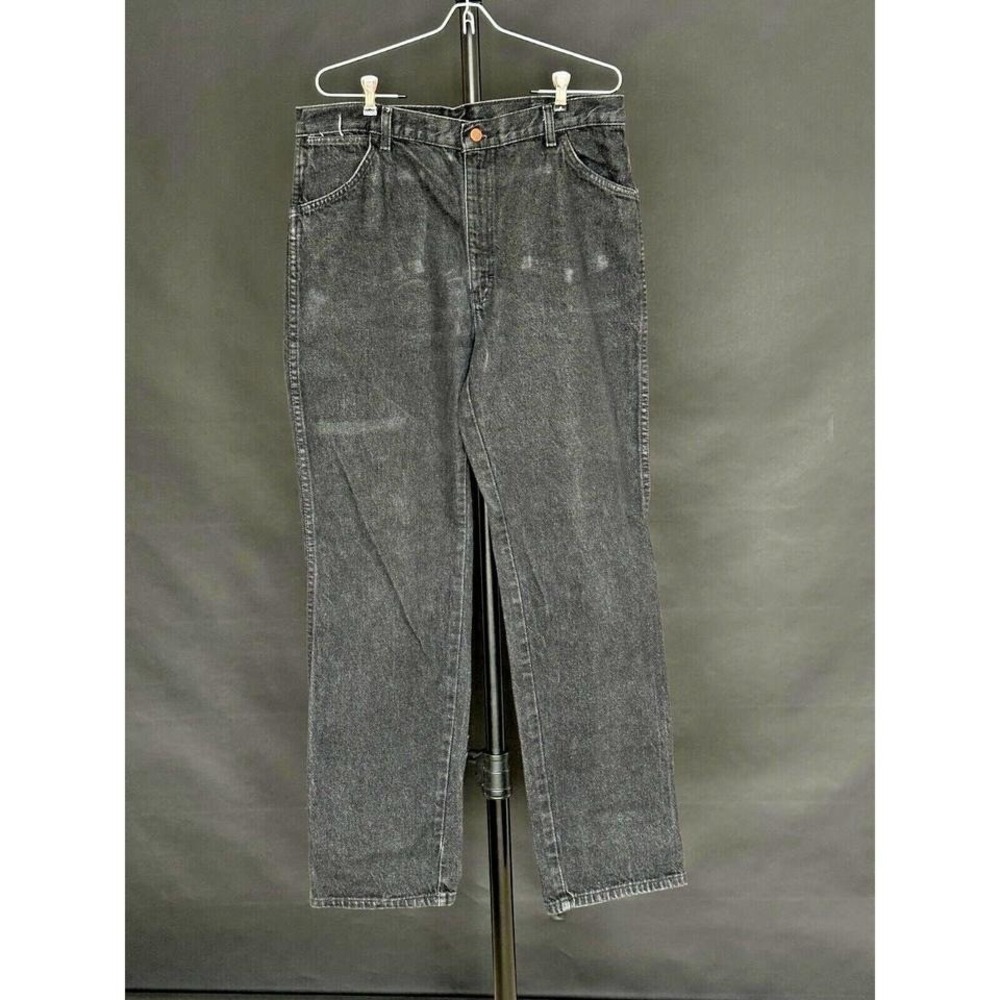 Big Ben Vintage 80s Men's High Rise Black Jeans Tag Sz reads 36x34 - 100% Cotton